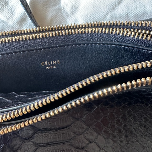 Celine Python Trio crossbody bag - Picture 3 of 7
